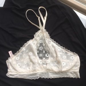 🌻VS White Lace Bralette